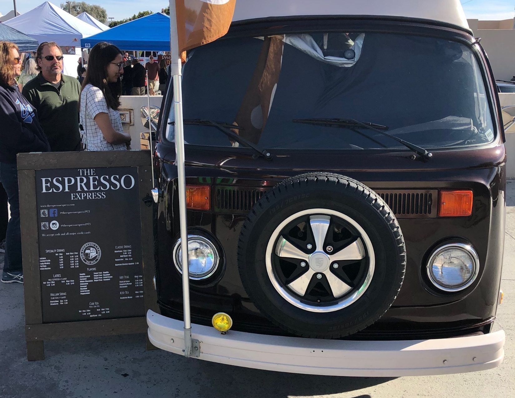 Food Truck for the Espresso Express on the Fresh Foodie Trail
