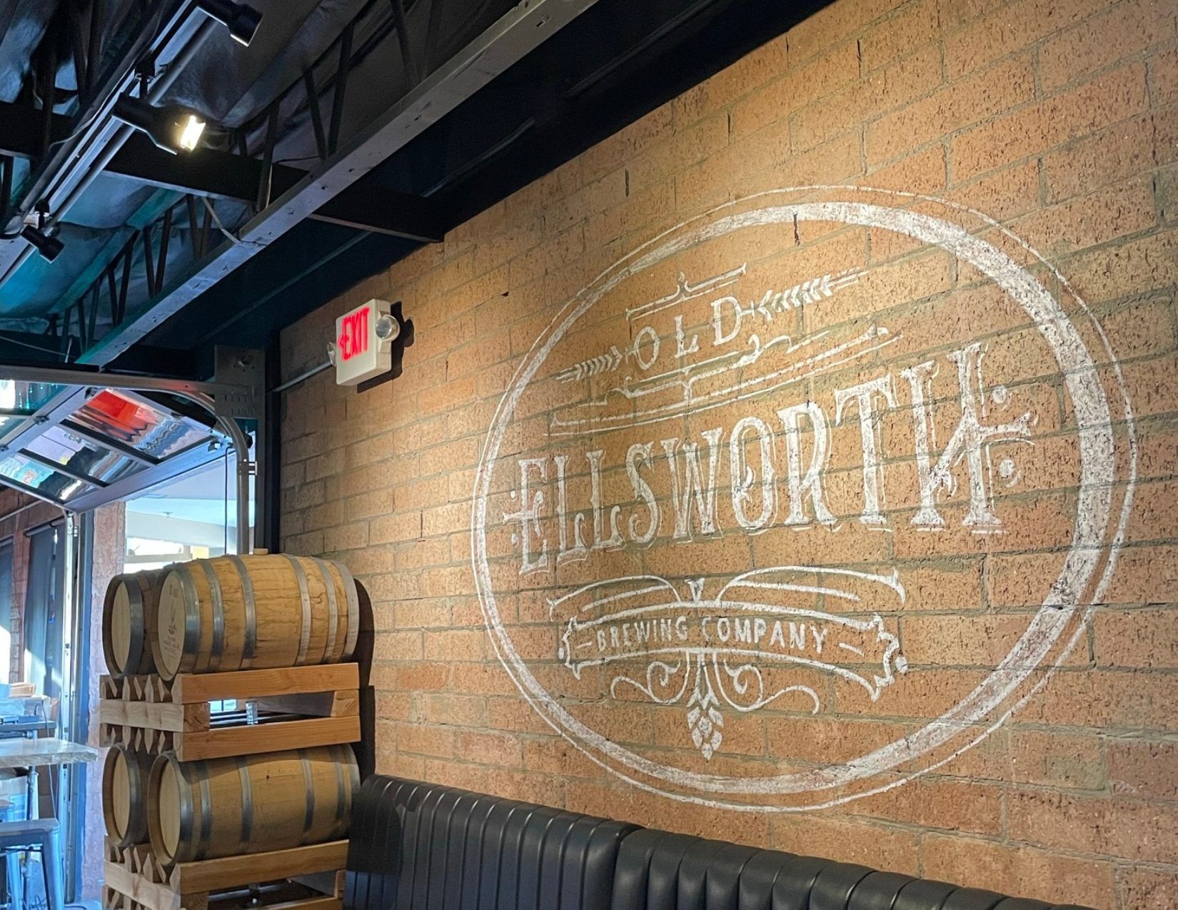 Sign of Old Ellsworth Brewing Company in Mesa Arizona