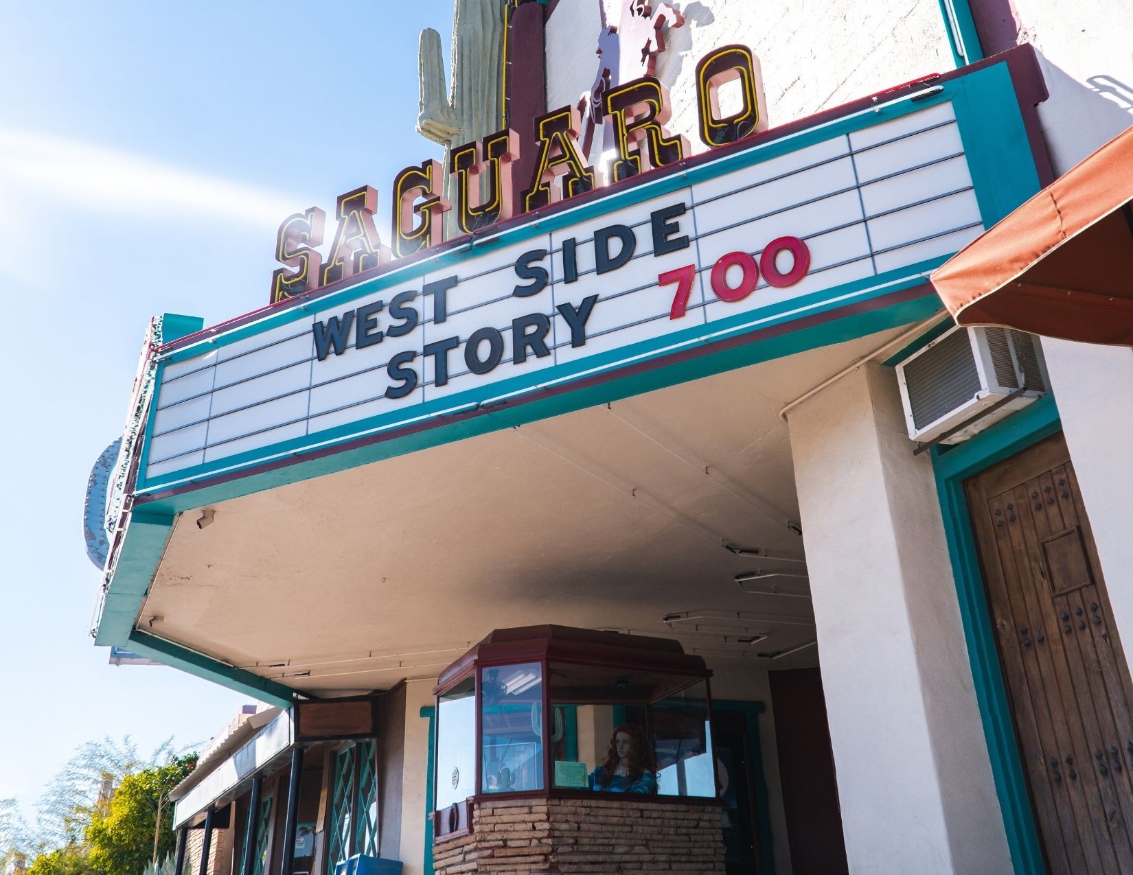 Saguaro Movie Theatre featuring West Side Story in Wickenburg, Arizona