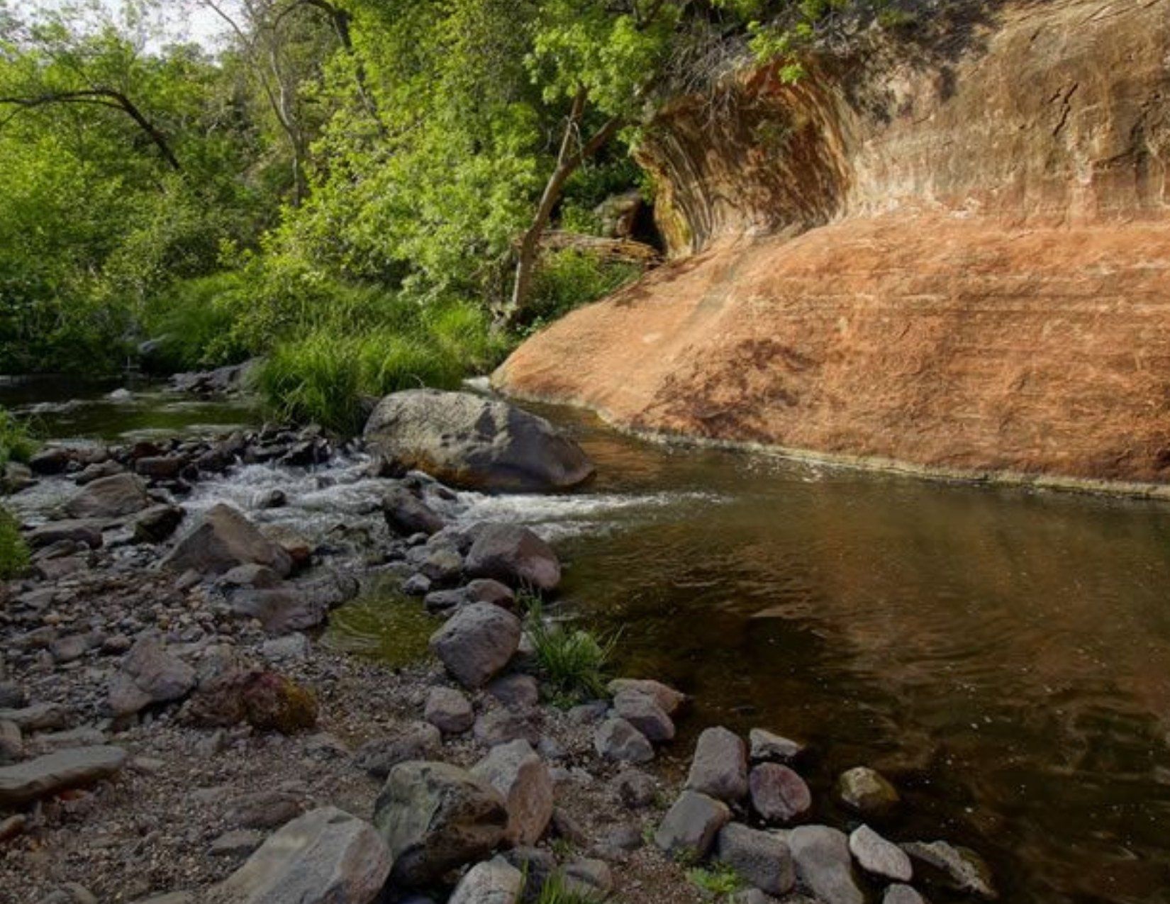 Peaceful Swimming Hole in Sedona Arizona