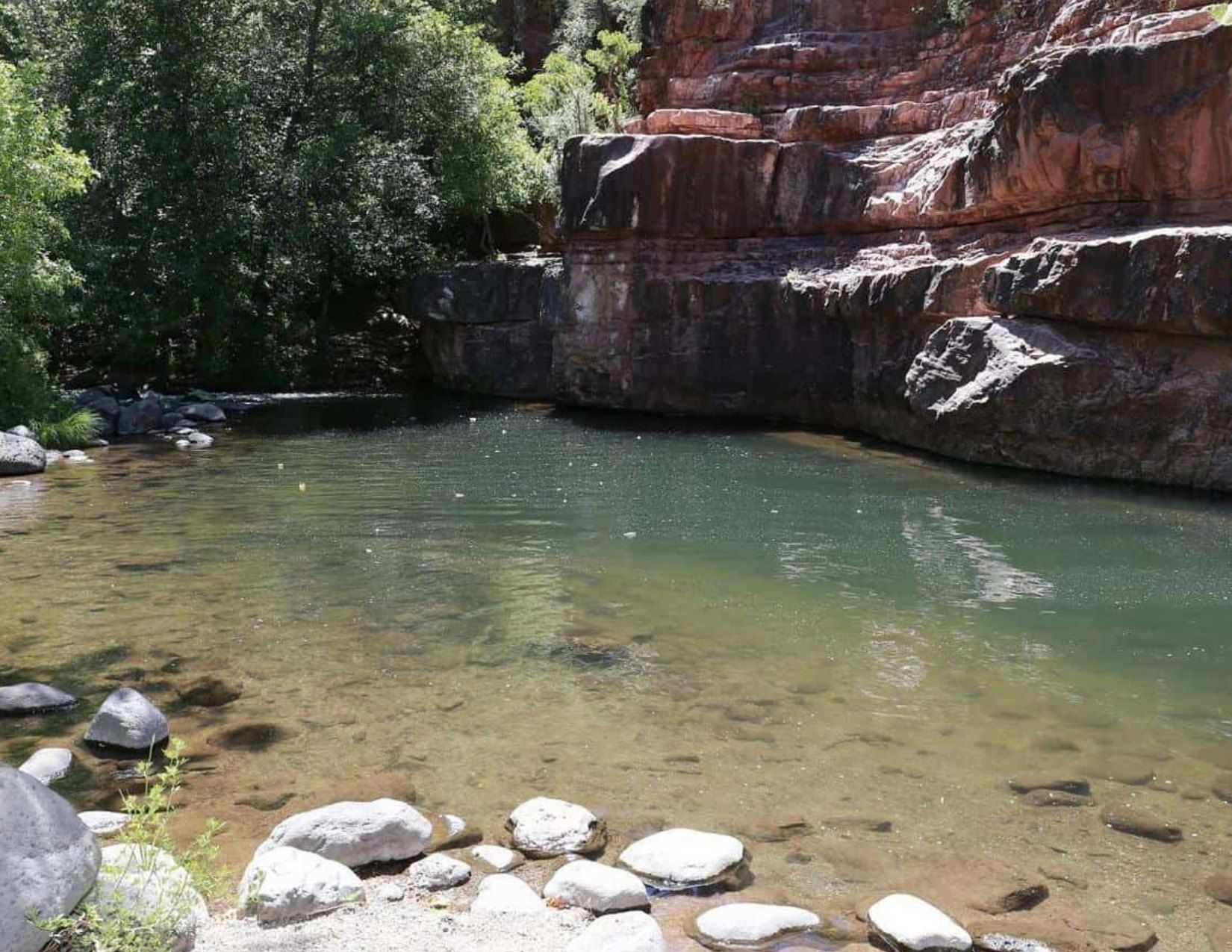 Grasshopper Point Swimming Hole in Sedona Arizona