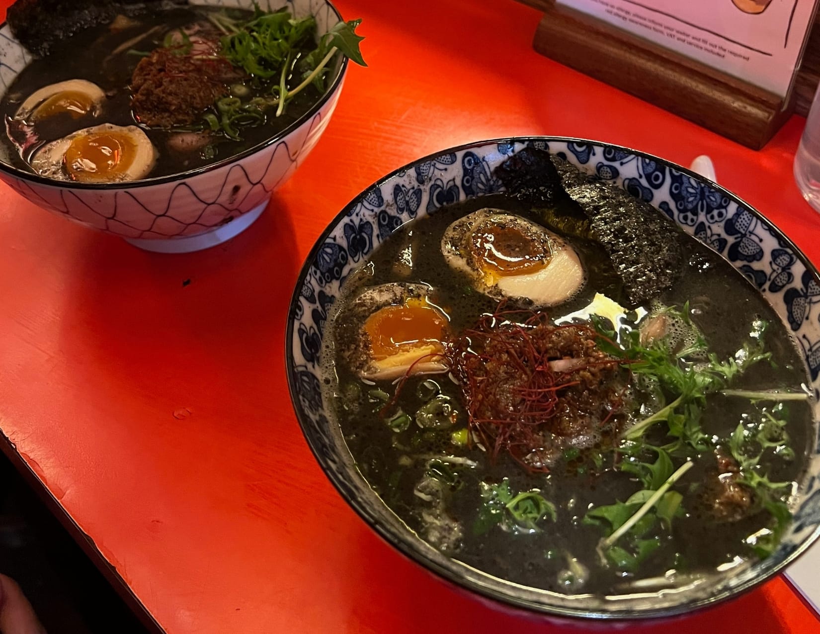 Two bowls of delicious ramen from Kodawari Ramen in Paris, France