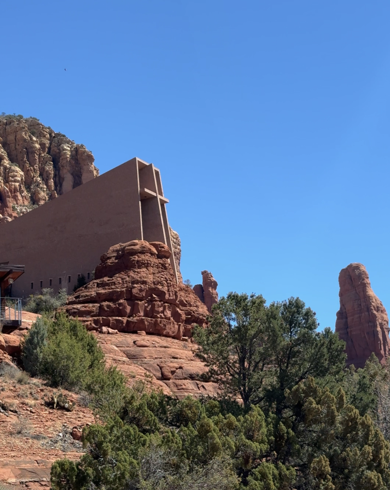Chapel of the Holy Cross in Sedona, Arizona